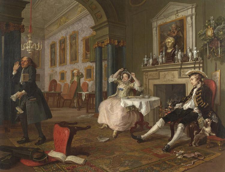 HOGARTH, William Shortly after the Marriage (mk08) Germany oil painting art